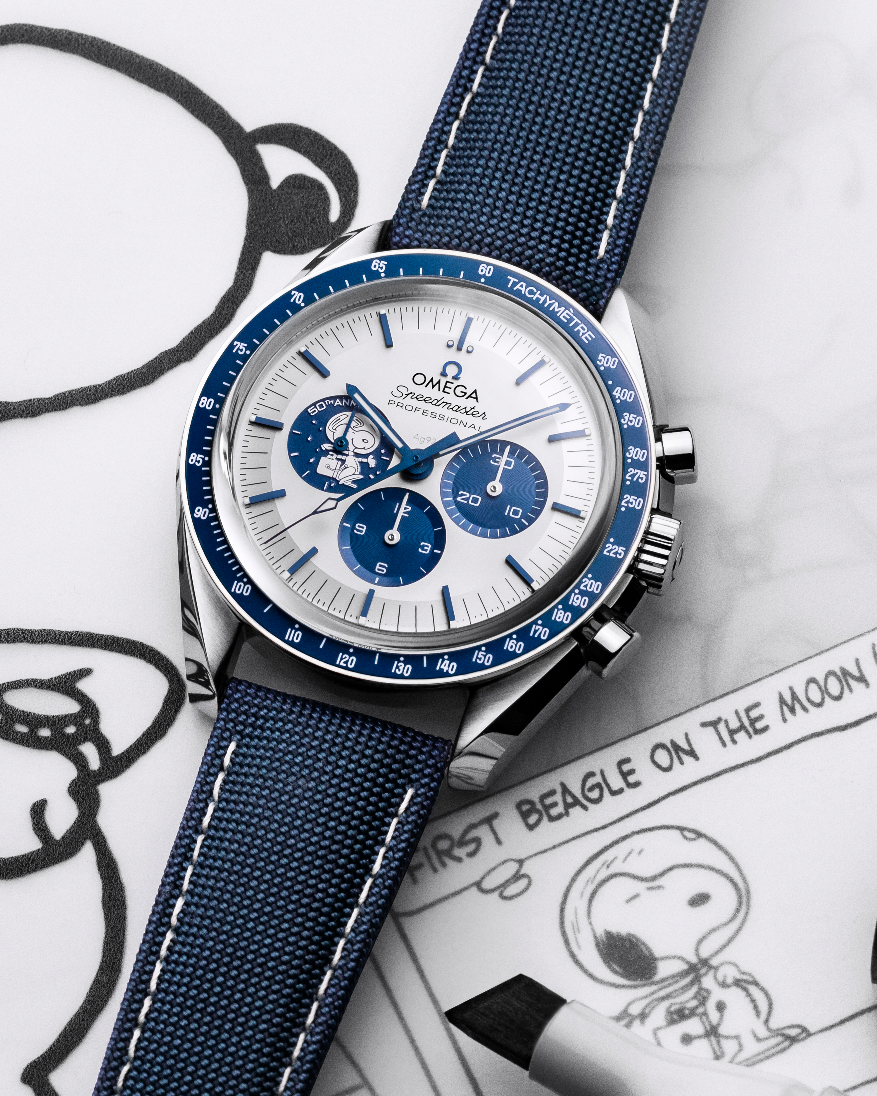 Omega Speedmaster “Silver Snoopy Award” – Ref. 310.32.42.50.02.001 (2025)