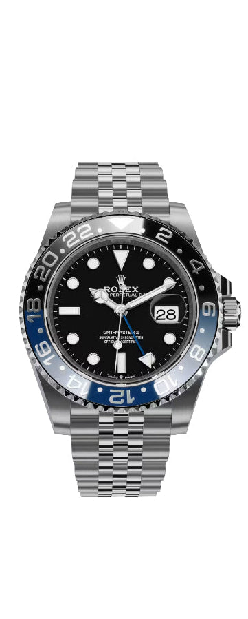 Rolex GMT-Master II 40mm Black Dial -Jubilee Bracelet (Batgirl) - 126710BLNR | 2025 Model