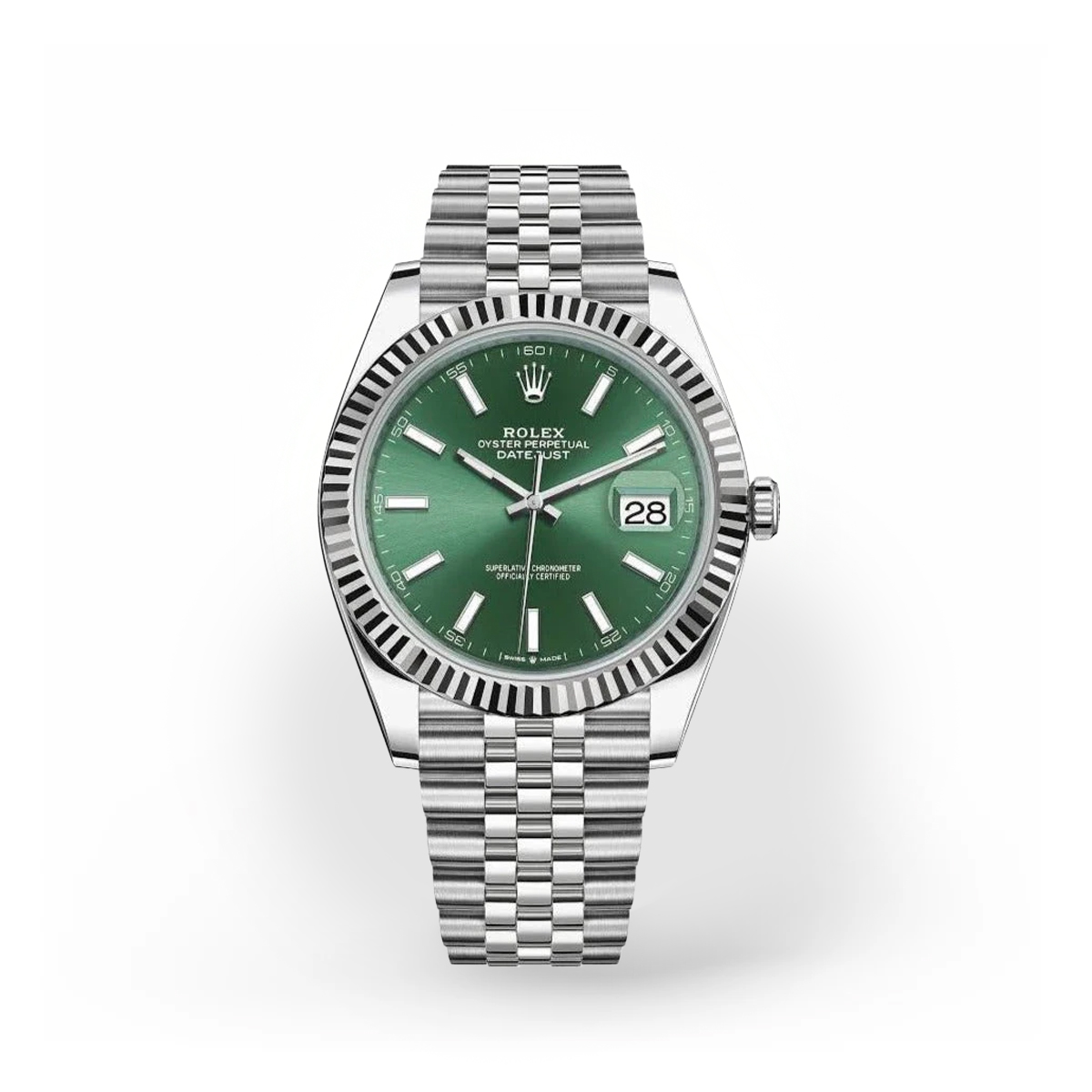 Rolex Datejust 41 Green Dial - 126334
